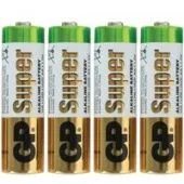 Батарейка GP Super Alkaline AA 4 шт. [GP15ARS-2SB4]