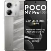 Телефон POCO M7 Pro 5G 8GB/256GB международная версия (серебристый)