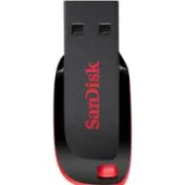 USB Flash SanDisk Cruzer Blade Black 64GB (SDCZ50-064G-B35)