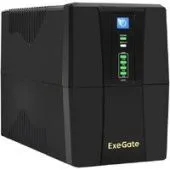 Источник бесперебойного питания ExeGate Power Back BNB-1000.LED.AVR.4C13.RJ.USB