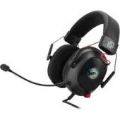 Наушники Оклик HS-L305G (черный/красный)
