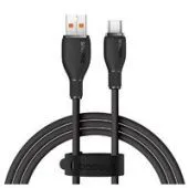 Кабель Baseus Pudding Series USB Type-A - USB Type-C (1.2 м, черный)