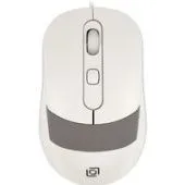 Мышь Оклик 310M (белый/серый)