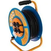 Удлинитель на катушке Glanzen EB-30-009 (30 м, синий)