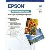 Фотобумага Epson Archival Matte Paper A3 192г/м2 50л (C13S041344)