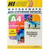 Фотобумага Hi-Black Hi-Image глянцевая А4, 170 г/м2, 100 л [A21061]
