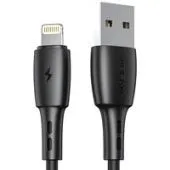 Кабель Vipfan X05 USB Type-A - Lightning (2 м, черный)