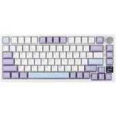 Клавиатура Ajazz AK820 Pro (белый/фиолетовый, Ajazz Gift)