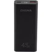 Внешний аккумулятор Digma DGPF10E 10000mAh (черный)