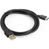 Кабель ExeGate EX-CC-USB2-AMCM-2.0 USB Type-A - USB Type-C (2 м, черный)