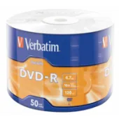 DVD-R диск Verbatim 4.7Gb 16x 43791 (50 шт.)