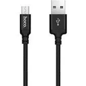 Кабель Hoco X14 microUSB (1 м, черный)