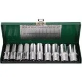 Набор трещотка с головками Jonnesway S04HD411S 10 предметов