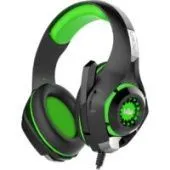 Наушники CrownMicro CMGH-102T USB (зеленый)