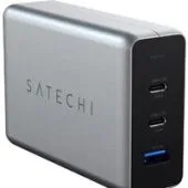 Сетевое зарядное Satechi 100W Type-C PD Compact GAN Charger ST-TC100GM-EU (европейская вилка)