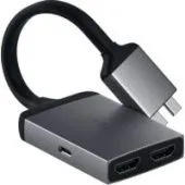 Адаптер Satechi Type-C Dual HDMI ST-TCDHAM
