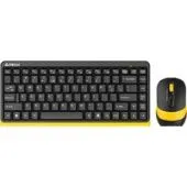 Офисный набор A4Tech Fstyler FG1110 (черный/желтый) Офисный набор A4Tech Fstyler FG1110 (черный/желтый)