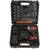 Дрель-шуруповерт Pioneer Tools CD-M2012C-USP (с 2-мя АКБ, кейс, оснастка)