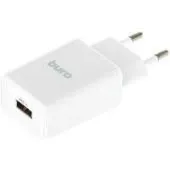 Сетевое зарядное Buro BUWA1 (белый)