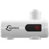 Проточный электрический водонагреватель на кран Saniteco WM-004 (белый)