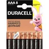 Батарейка DURACELL AAA LR03/MN2400 8 шт LR03-8BL