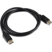 Кабель Buro BU-DP2.0-2M DisplayPort - DisplayPort (2м, черный)