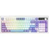 Клавиатура Ajazz AK980 V2 (фиолетовый/белый/синий, Ajazz Gift)