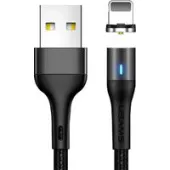 Кабель Usams U32 USB Type-A - Lightning SJ352USB01 (1 м, черный)