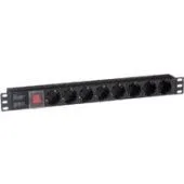 Блок розеток ExeGate ServerPro PDU-19H801 Al-8S-C14-SW