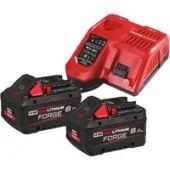 Аккумулятор с зарядным устройством Milwaukee M18FORGENRG-802 4933498612 (12-18В + 18В/8 Ач)