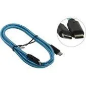 Кабель 5bites TC203-112G USB Type-C - USB Type-C (1.2 м, голубой)