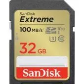 Карта памяти SanDisk Extreme SDHC SDSDXVT-032G-GNCIN 32GB