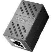 Коннектор-соединитель Ugreen NW114 20390 RJ-45 - RJ-45 (1 шт., черный)