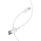 Кабель Borofone BX14 LinkJet AM-8pin Lightning (3 м, белый)