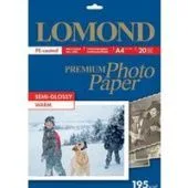 Фотобумага Lomond Premium Photo Paper A4 195 г/кв.м. 20 листов (1101307)