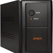 Источник бесперебойного питания ExeGate UNB-1000.LED.AVR.EURO.RJ.USB EP212518RUS