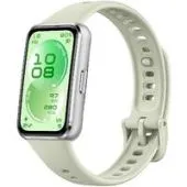 Фитнес-браслет Huawei Band 11 (серебристый алюминиевый корпус, с зеленым силиконовым ремешком, международная версия)