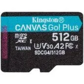 Карта памяти Kingston Canvas Go! Plus microSDXC 512GB SDCG4/512GBSP