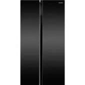 Холодильник side by side Hyundai CS6503FV (черное стекло)