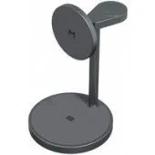 Беспроводное зарядное Magssory Base Pro Wireless Qi2 WCH012m (темно-серый)