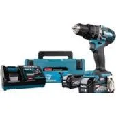 Ударная дрель-шуруповерт Makita HP002GD201 (с 2-мя АКБ, кейс)
