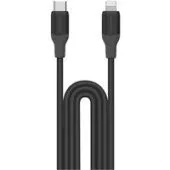 Кабель Momax DL53D 1-Link Flow LC USB Type-C - Lightning (1.2 м, черный)