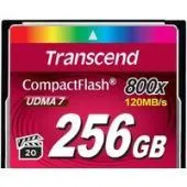 Карта памяти Transcend 800x CompactFlash Premium 256GB (TS256GCF800)