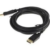 Кабель Buro BU-DP-V1.2-3M DisplayPort - DisplayPort (3м, черный)
