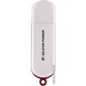 USB Flash Silicon-Power LuxMini 320 64GB (белый/красный) USB Flash Silicon-Power LuxMini 320 64GB (белый/красный)