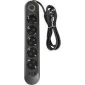 Сетевой фильтр QUMO Power Bar Light SPFS P-0009 51555 (3 м, черный)