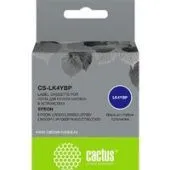 Картридж CACTUS CS-LK4YBP (аналог Epson LK4YBP)
