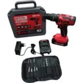 Дрель-шуруповерт Edon UAD-21A (с 2-мя АКБ, кейс, набор оснастки)