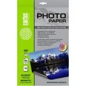 Бумага с магнитным слоем CACTUS глянцевая A6 690г/м2 10 л CS-MGA669010