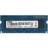 Оперативная память Foxline 8GB DDR3 SODIMM PC3-12800 FL1600D3S11L-8G